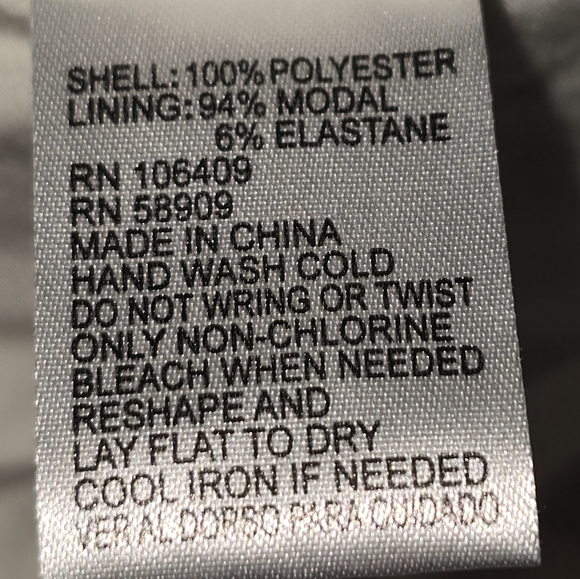 Gianni Bini Floral Print‎ Mini Dress V Neck 3/4 Bell Sleeve White Pink - Picture 8 of 8